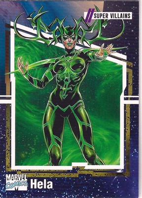#42 - Hela (2024 IMPEL MARVEL UNIVERSE RENDITIONS) NEAR MINT NM+ Card - THOR