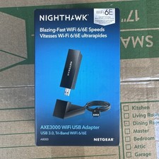 NETGEAR Nighthawk A8000 Tri-Band WiFi6E Wireless USB Adapter