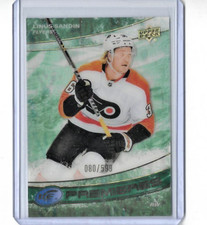 2022-23 UD Ice Linus Sandin Premieres Rookie Card 080/599 #199