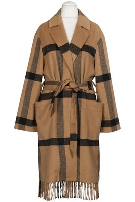 Comma Mantel Damen Jacke Parka Gr. EU 36 Wolle Mehrfarbig #81xjia5