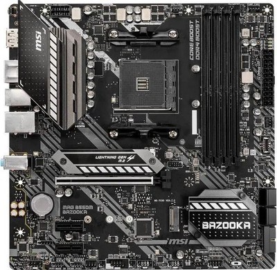 MSI MAG B550M BAZOOKA MicroATX Motherboard Socket AM4 DDR4 AMD Gaming HDMI