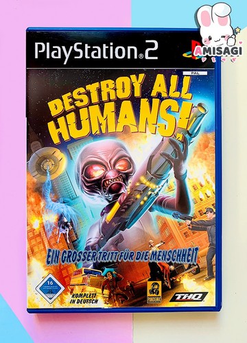 Destroy All Humans Ps2 Playstation 2 eredeti játék konzol game