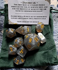 Dice Envy Daybreak Dice 10 Piece Set