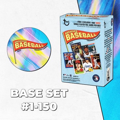 2023 Topps Archives Baseball Singles (#1-150) Pick Your Cards