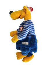 Hein Bl&ouml;d W&auml;rmeflasche Bezug | Blaub&auml;r 50cm | 1993 | Vintage RAR Top Zustand