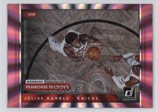 2021-22 Panini Donruss Franchise Features Holo Pink Laser Julius Randle #15 3g6