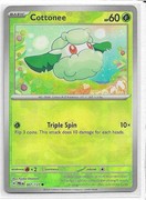 Pocket Scout - Cottonee (Poke Ball Pattern) 007/131 - Pokemon SV: Prismatic Evolutions - Holo