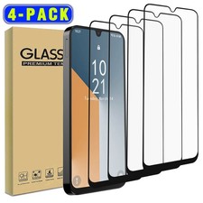 4-Pack For Samsung Galaxy A06 A16 A17 A36 A56 5G Tempered Glass Screen Protector