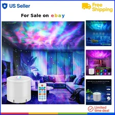 Star Projector LED Night Light with Remote Timer Color Changing Bedroom Decor