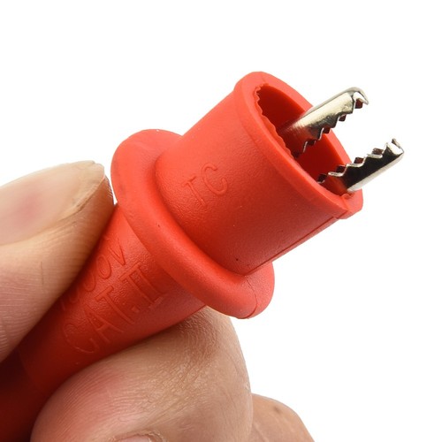Brand New Household Items Clamp Wire Tips Test Clip 2pcs 2x AC DC 10A 1000V - Picture 7 of 12