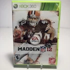 Madden NFL 12 Xbox 360 Complete CIB Tested Clean Fast Shipping