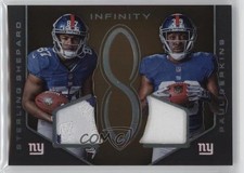 2016 Infinity RPS Dual Memorabilia Prime 4/8 Paul Perkins Sterling Shepard ms9