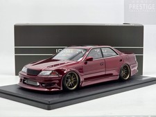 Ignition Model Toyota Chaser Jzx100 Mark Ii Vertex Red Metallic Ig3577 118 - Re