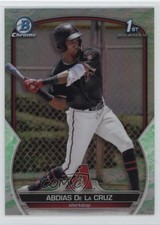 2023 Bowman Chrome Prospects Lunar Glow Refractor Abdias De La Cruz #BCP-34 1k9t