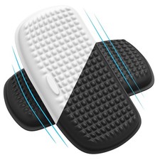 2 PCS Elbow Rest Pads Desk Large Soft Memory Foam NonSlip Silicone Armrest