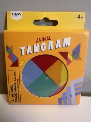 Tanagram set - animal - ages 4+ teachers supply home school learning resource