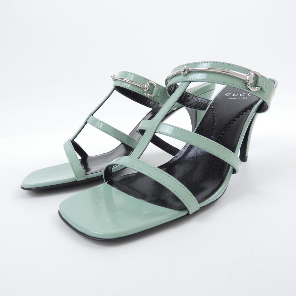 GUCCI Horsebit leather slide sandals 776643 Sandals thumbnail 3