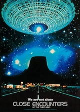 Close Encounters of the Third Kind Poster C— Film Poster, premium Home Wall Art