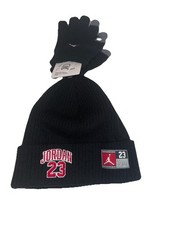 Jordan Kids 23 Jersey Beanie and Gloves