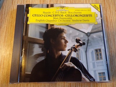 Haydn - C.P.E. Bach - Boccherini - Cellokonzerte - Matt Haimovitz - Davis - CD