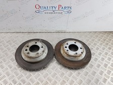 AUDI Q7 REAR BRAKE DISCS PAIR RIGHT & LEFT SIDE 4L 2010