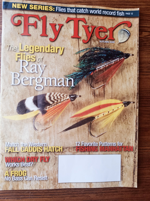 FLY TYER. MAGAZINE. 2009. AUTUMN. FREE SHIPPING.