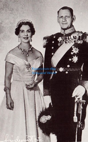 AK Ingrid von Schweden Adel