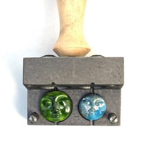 Moon Face Graphite Lampworking Press for Lampwork Bead Making