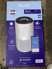 Levoit PlasmaPro 400s Smart 403 Sq. Ft True HEPA Air Purifier - White NEW