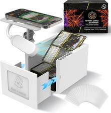 Card Scanner Stand LED Light Hands-Free for TCG MTG  Sports Cards Gift Box