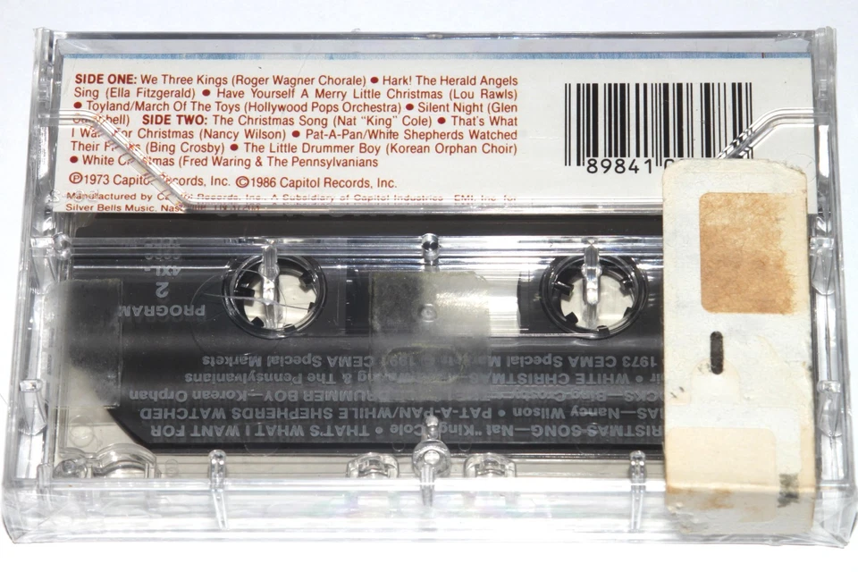 Christmas Favorites 10 Traditional & Contemporary Songs Cassette 1986 NEW SEALED - Image 2 of 4