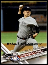 2017 Topps #202 Masahiro Tanaka All-Star Game 2017
