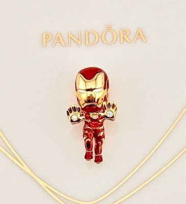 Neu Original Original Pandora x Marvel The Avengers Iron Man Charm 760268C01