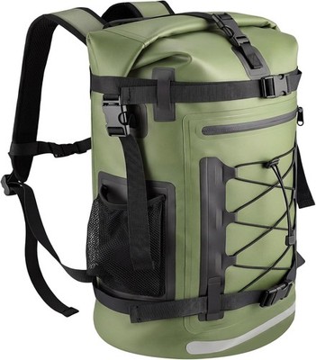 Waterproof Backpack, 40L Heavy Duty Dry Bag Backpack, Roll-Top Hiking Travel Bac