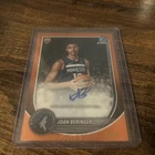 JOAN BERINGER 2025-26 BOWMAN CHROME ORANGE SHIMMER ROOKIE AUTO /25 #BCA-JB Q2880