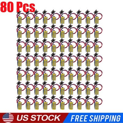 80X MR-BAT ER17330V/3.6V Mitsubishi A6BAT PLC Battery for FANUC CNC System.