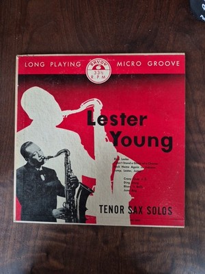 Lester Young-Tenor Sax Solos 1951 VG+/VG+