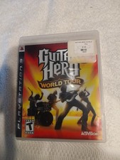 Ps3 Guitar Hero World Tour Not For Resale CIB Complete Working Tested