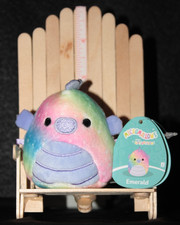 NWT 2.5" Micromallow by Squishmallow - "Emerald the Rainbow Seahorse" MM2 261