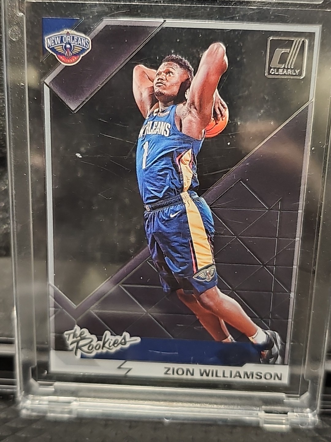 2019-20 Panini Clearly Donruss - Clearly the Rookies Zion Williamson #1 (RC)