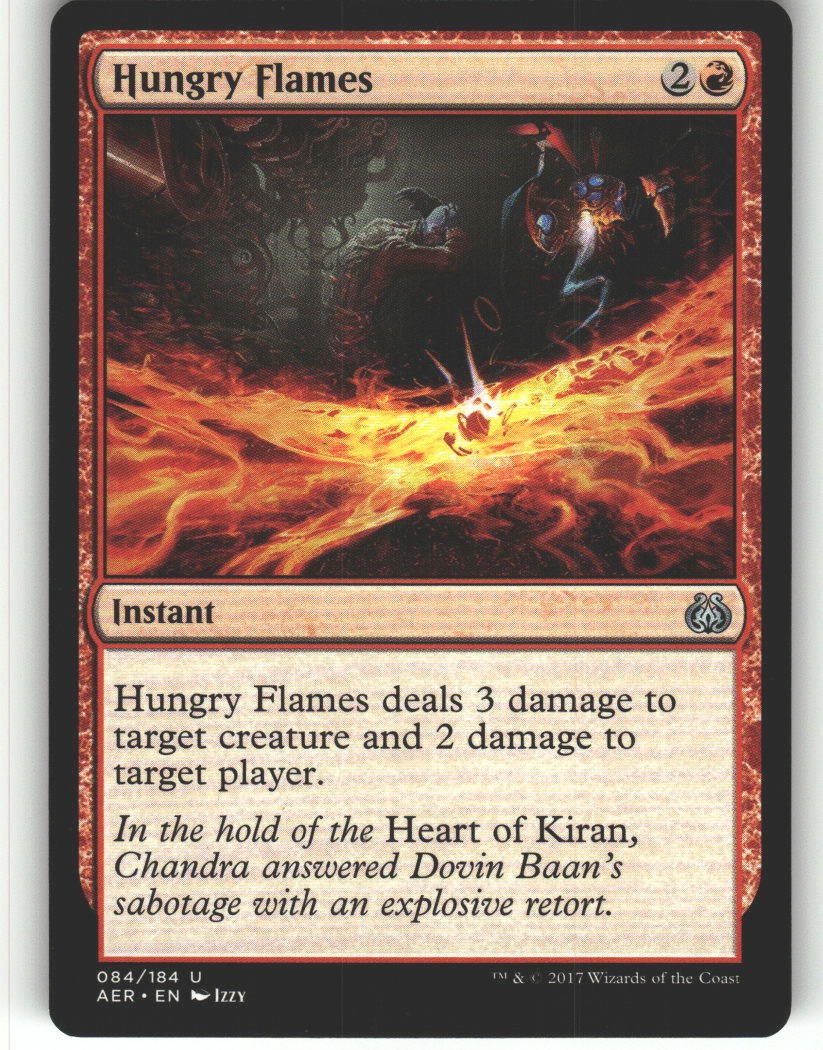 Hungry Flames - Aether Revolt - MTG - Uncommon - #84 - NM