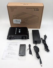 Stereo Audio Amplifier S-288, 4.0CH, Bluetooth 5.0 - Black