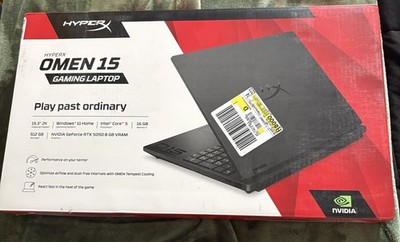 HP HyperX OMEN 15-ga0050wm 15 FHD+ 2.2 GHz Core 5 210H 16GB 512GB SSD RTX 5050