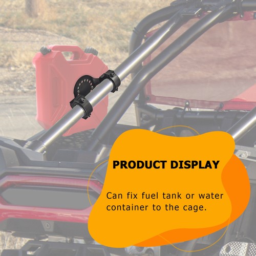 UTV ATV Gas Can Mount Oil Mounting Holder For Polaris RZR Pioneer Yamaha Can Am - Picture 5 of 10