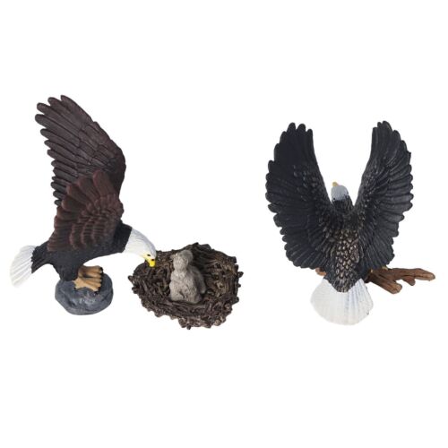 Simulated Eagle Figurine Cute Lifelike Realistic Bird Figurines Birds Animal - Picture 9 of 12
