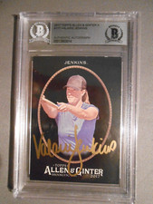 Valarie Jenkins 2017 Allen & Ginter BLACK X #177 Signed Auto Autograph Beckett