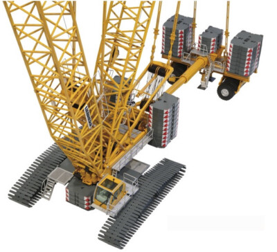 LR1600模型 NZG 1/50 DIECAST MODEL TRUCK Liebherr LR1600/2 crawler crane