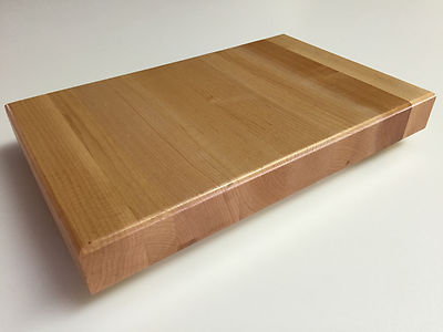 16'' x 12'' x 1.5'' Maple Wood Butcher Block Cutting Board