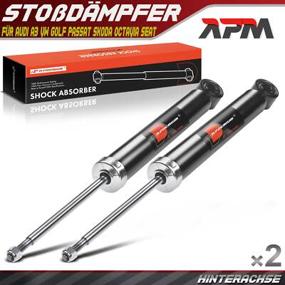 2x Stoßdämpfer Gasdruck Hinten für Audi A3 VW Golf Passat Skoda Octavia II Seat