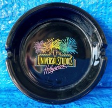 Posacenere Universal Studios Hollywood souvenir ceramica nero anni 80 90 fuochi d'artificio